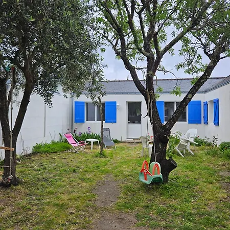 Deux Maisons Reunis Par Le Jardin Et Sa De Plage, A 8min A Pieds Des Plages Et De L'ocean بيت للعطل *