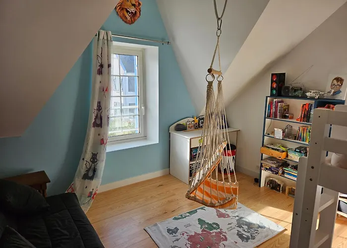 펜션 Deux Maisons Reunis Par Le Jardin Et Sa De Plage, A 8min A Pieds Des Plages Et De L'ocean