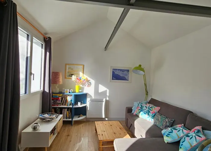 펜션 Deux Maisons Reunis Par Le Jardin Et Sa De Plage, A 8min A Pieds Des Plages Et De L'ocean *